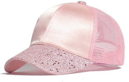 Lente Zomer Kind Pailletten Netto Cap Meisjes Zonnebrandcrème Baseball cap Jongens Leisure Cap Student Hoed Hip Hop Snapback Voor 2 -8 jaar oud