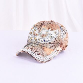 Lente Zomer Vrouw Meisje Zonnehoed Strass Parel Baseball Hoed Kleurrijke Snapback Cap Cool Ster Hoed 6