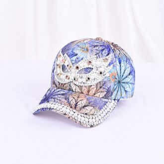 Lente Zomer Vrouw Meisje Zonnehoed Strass Parel Baseball Hoed Kleurrijke Snapback Cap Cool Ster Hoed 7