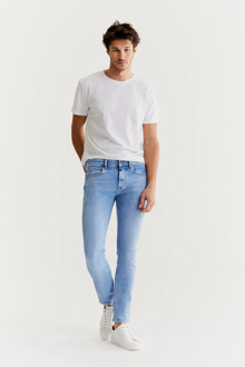 Leo heren slim-fit jeans light blue Blauw - 28-34