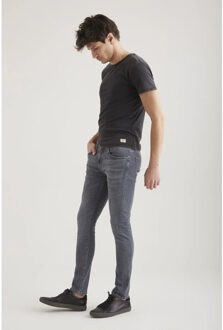 Leo heren slim-fit jeans smoke grey Grijs - 31-32