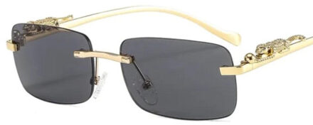 Leo zonnebril | verkrijgbaar in meerdere kleuren Zwart - One size