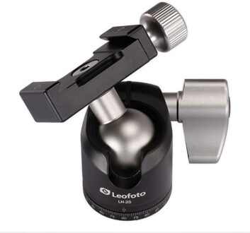 Leofoto Tweedehands Leofoto LH-25 Statiefkop met PU-25 snelkoppelingsplaat - OUTLET (CM1112)