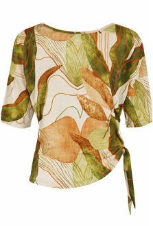 Leona shirt Groen - M