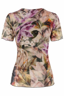 Leona shirt - maat L Roze