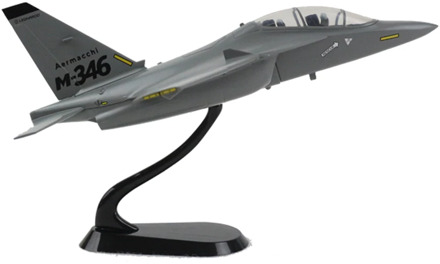 Leonardo M-346 Aermacchi aircraft model airplane ABSplastic fighter scale plane 1/72 Advanced Jet Trainer model