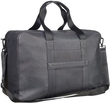 Leonhard Heyden Den Haag Travelbag grey Weekendtas Grijs - H 35 x B 52 x D 21