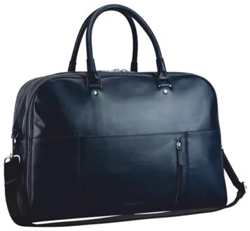 Leonhard Heyden Montreal Business Travel Bag navy blue Weekendtas Blauw - H 36 x B 52 x D 24