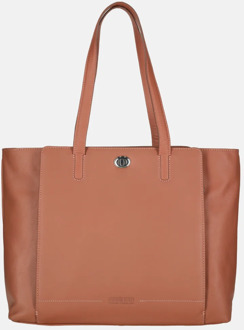 Leonhard Heyden Nizza shopper 15 inch antique pink Roze - No Size