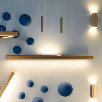 Leonora hanglamp Up&Down 121cm natuur natuurlijk eiken