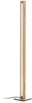 Leonora LED vloerlamp 122,5cm eiken nat. natuurlijk eiken