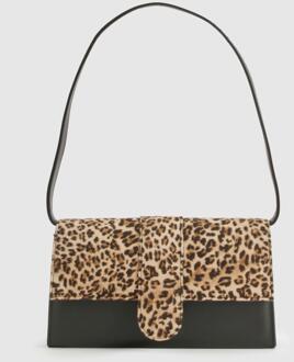 Leopard Print Shoulder Bag, Leopard - ONE SIZE