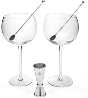 Leopold Vienna Gin Tonic set 5-delig Transparant