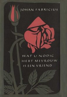 Leopold Wat u nodig hebt mevrouw is een vriend - eBook Johan Fabricius (9025863388)