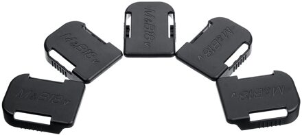 Leory 5Pcs 18V Batterij Mounts Opslag Stand Houder Slots Plank Rack Stands Voor Makita BL1860B BL1850B BL1860 BL1850 5stk