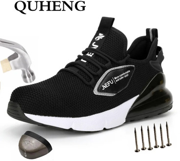LEOSOXS Summer Breathable Safety Work Shoes Lightweight Breathable Men and Women Construction Shoes New Design Dropshipping