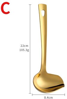 Lepels Rvs Saus Motregen Lepel Met Uitloop Kleine Soeplepel Opscheplepel Olie Lepel Keuken Tool