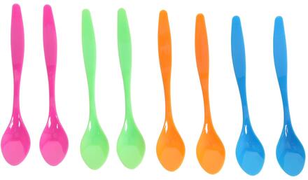 Lepeltjes kunststof pak a 8 verschillende