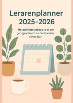 Lerarenplanner 2025–2026(Het perfecte cadeau voor een georganiseerd en ontspannen schooljaar) -  Klara Jansen (ISBN: 9789403807652)