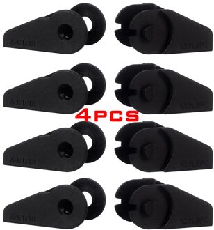 Lerdge 3D Printer Onderdelen Kabel Slepen Keten Wire Carrier Gereedschap Plastic Nylon Draad Brug Open Buiten Met End Connectors 10*11 1M 4stk connector