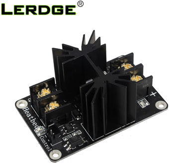 LERDGE 3D Printer Parts General Add-on Heated Bed Power Expansion Module High Power Module expansion board with Cable