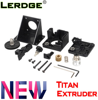 LERDGE 3D printer parts titan Extruder for e3d v6 bowden J-head Mounting Bracket 1.75mm Filament V6 Hotend Fully Kits Acessories