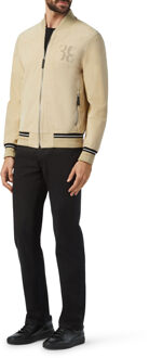 Leren Bomber Double B Beige