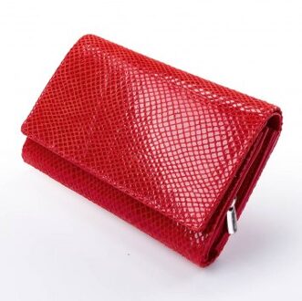 Leren damesportemonnee