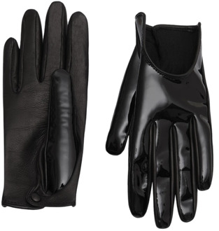 Leren handschoenen Durazzi Milano , Black , Dames - L,M,S