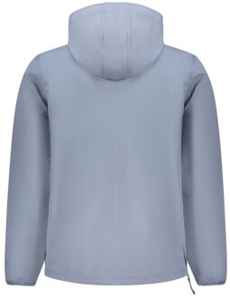 Leren Hoge Sneakers Met Rubberen Zool Blauw - XL