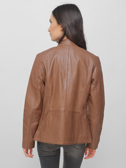 leren jas 31023627 Bruin