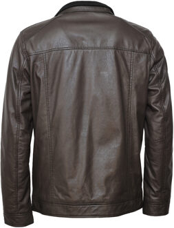 leren jas 31023632 - maat Bruin