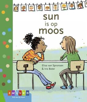 Leren lezen AVI M3  -   sun is op moos