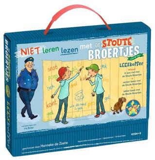 Leren lezen met de Stoute Broertjes leeskoffer -  Hanneke de Zoete (ISBN: 9789043940504)