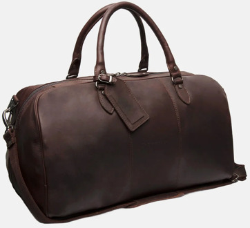 Leren Reistas / Weekendtas William - 40 liter - Bruin