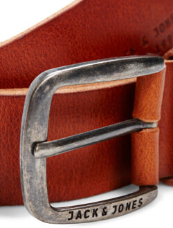 leren riem Bruin - 80