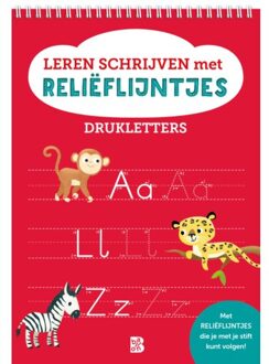 Leren Schrijven Met Reliëflijntjes: Drukletters