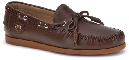 Leren Slip-on Loafers Bruin - EU 42 / UK 8