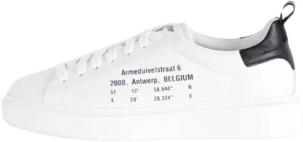 Leren sneakers met rubberen zool Les Hommes , White , Heren - 44 Eu,42 Eu,43 Eu,41 Eu,40 EU