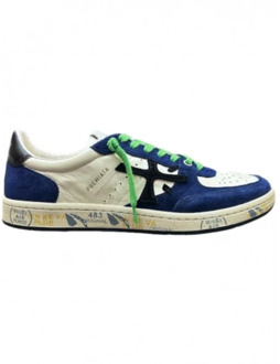 Leren sneakers met rubberen zool Premiata , Blue , Heren - 44 Eu,43 EU
