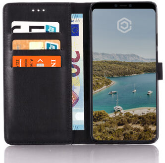 Leren Wallet Case Google Pixel 4 XL zwart