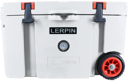 Lerpin brand food grade LLDPE 50QT outdoor camping cooler box