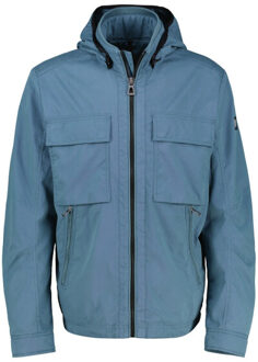 Lerros Heren jas 25270181 443 crispy blue Blauw - XXXL