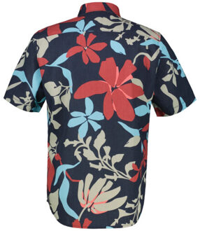 Lerros Heren overhemd 25424091 485 classic navy Blauw - XXXL