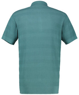 Lerros Heren polo 2625921 662 soft teal Groen - XL