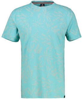 Lerros Heren shirt 25330271 456 coastal blue Blauw - XXXL