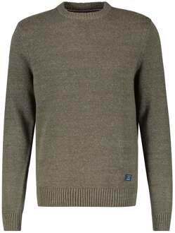 Lerros Heren sweater 2395018 659 aged olive Groen - XXL