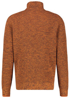 Lerros Heren trui 25n5466 948 pumpkin orange Oranje - M