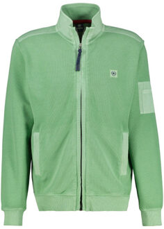 Lerros Heren vest 25245221 612 sage green - maat 4XL Groen