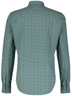 Lerros Overhemd met print Blauw - L